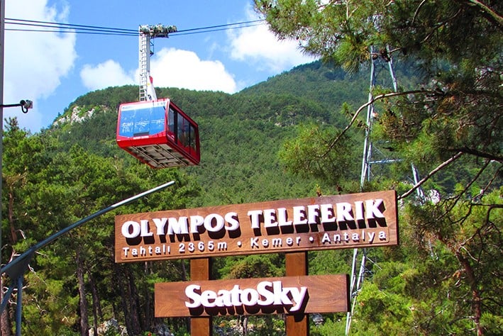 Olympos Cable Car Antalya Kemer Tahtali 2365m